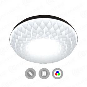 Управляемый светодиодный светильник ASTRA 40W RGB R-400-WHITE-220-IP20 Maysun Astrella Estares с пультом ДУ